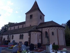 L'église de Hoatzenheim